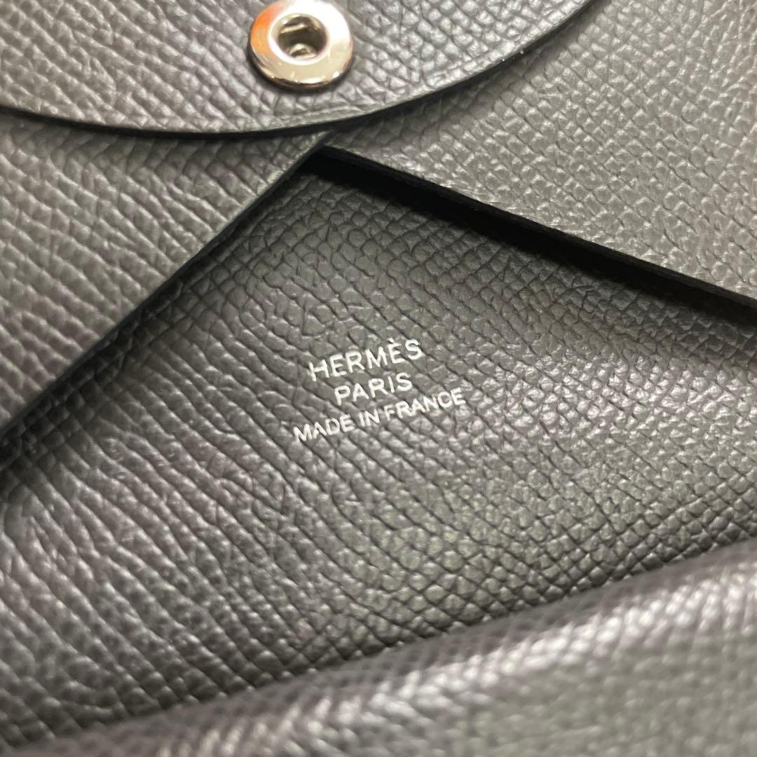 週末限定値下げ　HERMES ガルヴィデュオ　カードケース　財布　美品