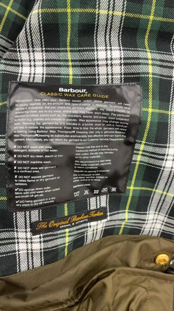 Barbour バブアー S