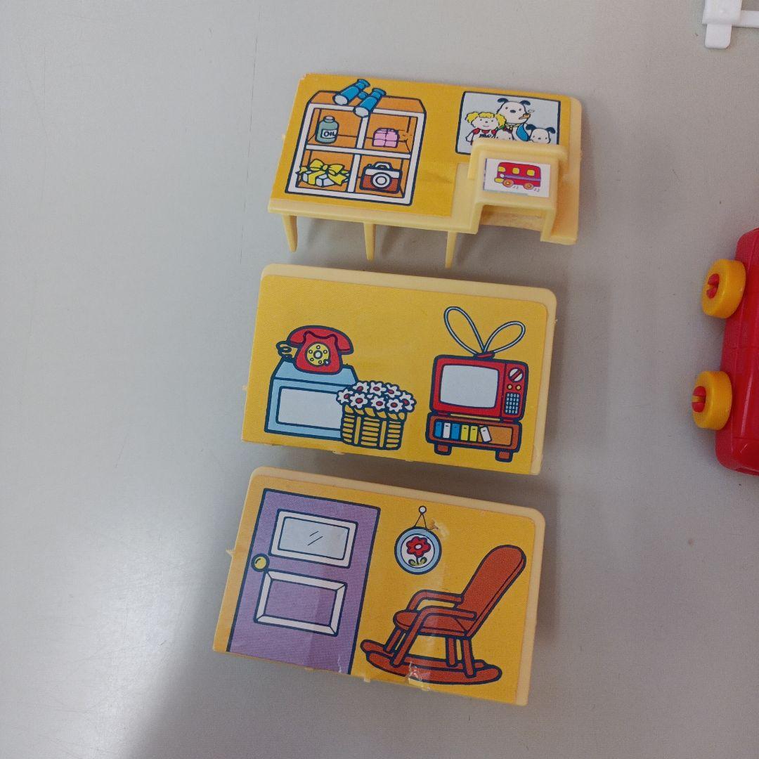 【不足品なし】サンリオ　トッピーとクッピーの時計のおうち レトロ