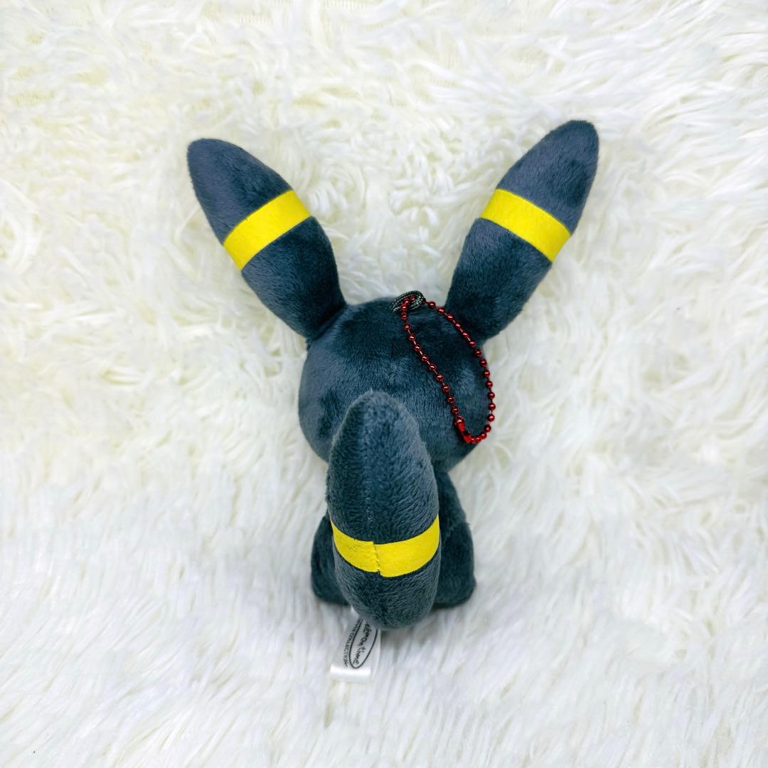 希少 美品 ポケモンタイム ブラッキー ボールチェーン マスコット ぬいぐるみ