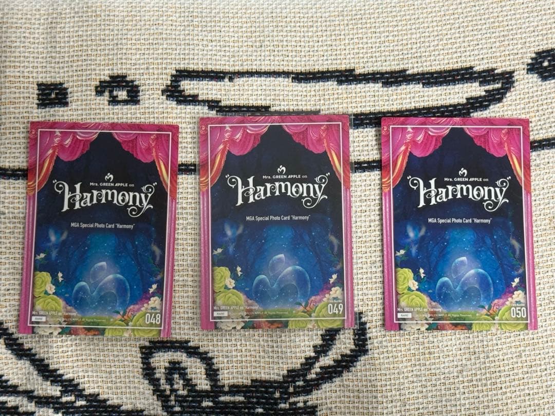 Mrs. GREEN APPLE フォトカード レア