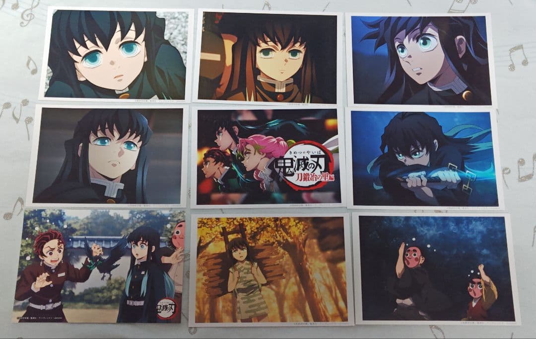 鬼滅の刃 場面写ブロマイドくじ ネットプリント 時透無一郎 合計84枚セット
