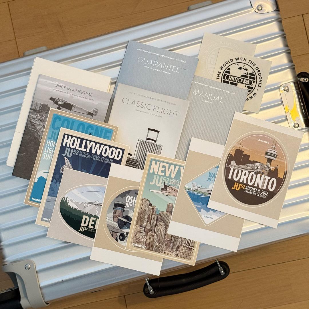 希少旧ロゴ×ルフトハンザ★RIMOWAリモワ クラシックフライト35L機内持込