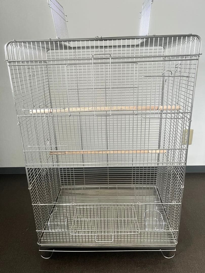【新品未使用】オールステンレス製 大型ケージ　送料無料！お買い得価格