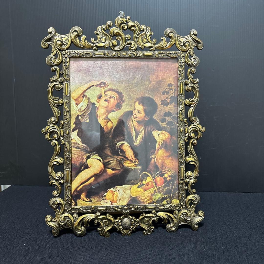 絵画フォトフレーム金属製イタリア製