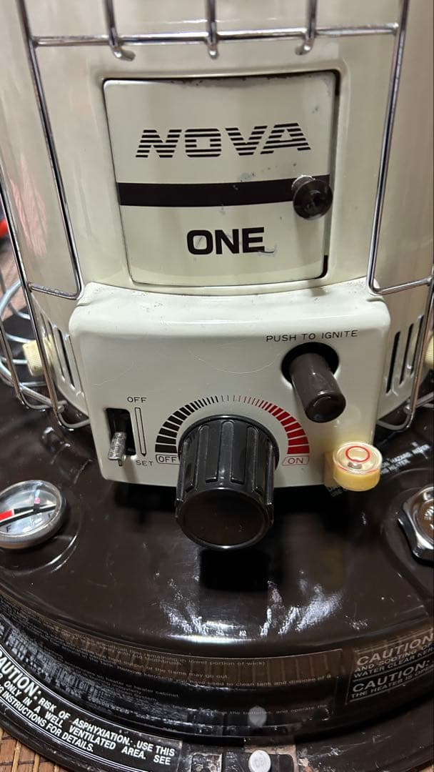 NOVA ONE大型ストーブ 芯交換済み