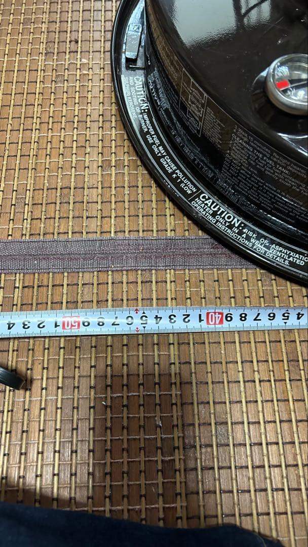 NOVA ONE大型ストーブ 芯交換済み