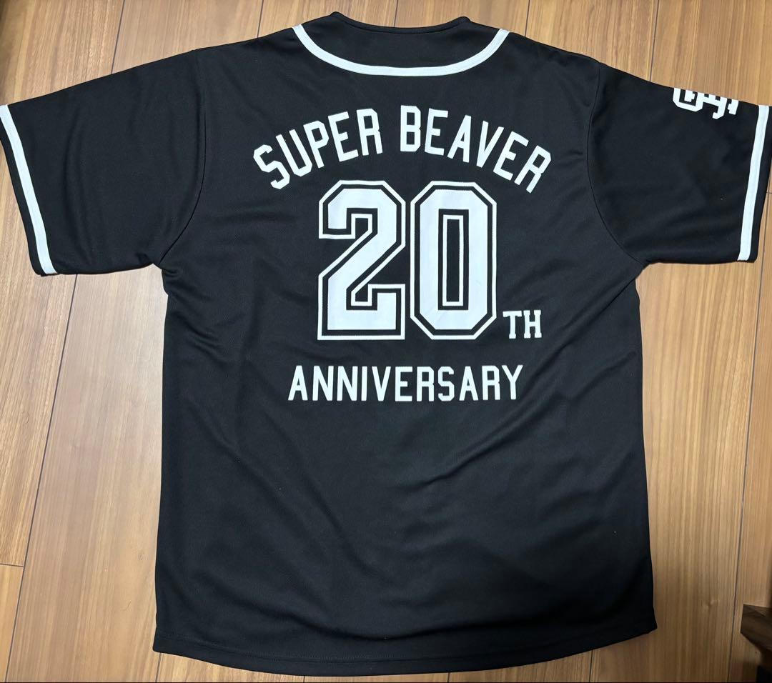 SUPER BEAVER 20周年記念 ベースボールシャツ TシャツMサイズ 黒
