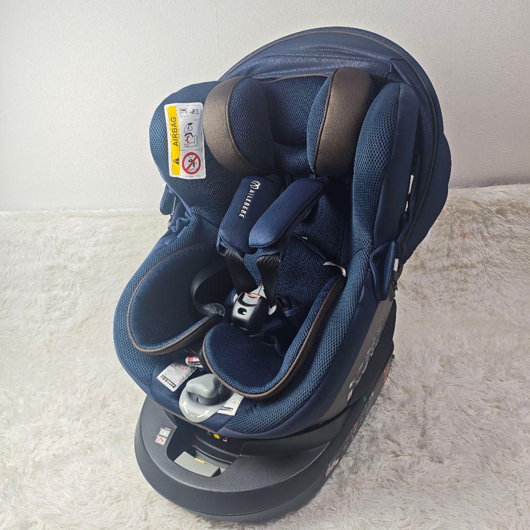 【ほぼ新品】エールベベ クルット5i グランス ISOFIX 新生児
