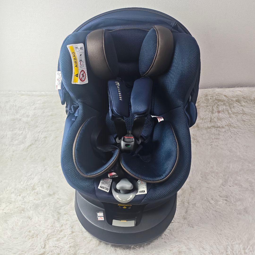 【ほぼ新品】エールベベ クルット5i グランス ISOFIX 新生児