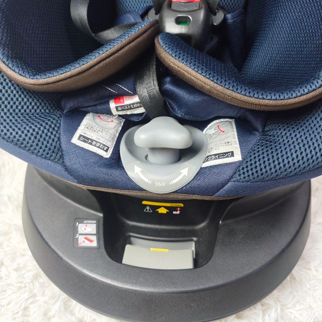 【ほぼ新品】エールベベ クルット5i グランス ISOFIX 新生児