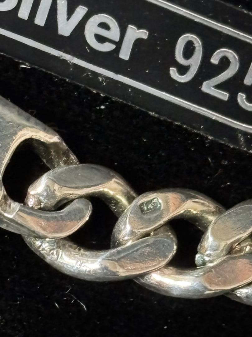 シルバー925 フィガロチェーン ブレスレット ジュエリー アバランチ