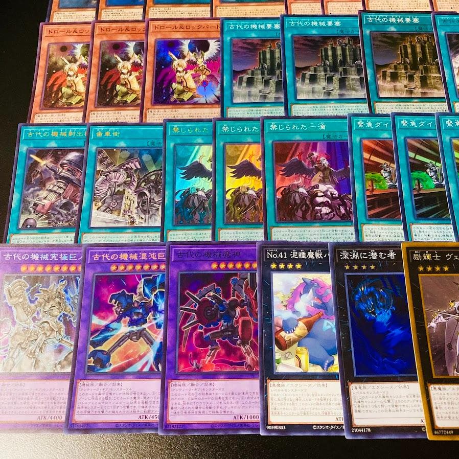d58遊戯王 古代の機械 アンティークギア 大会構築 構築済みデッキ 大会優勝