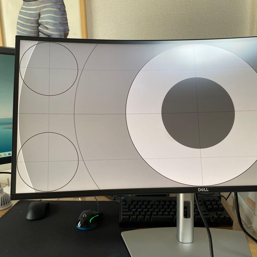 Dell U3421WE 曲面ウルトラワイドモニター 美品