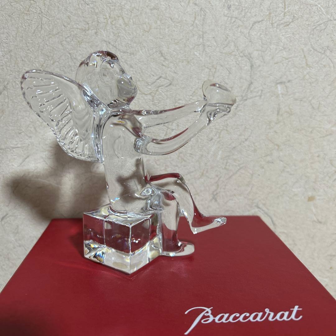 再値下げしました。バカラ　エンジェル　置物　専用箱保管品