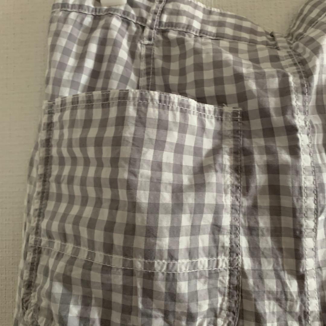 コムデギャルソン　サルエルパンツ　ギンガムチェックs