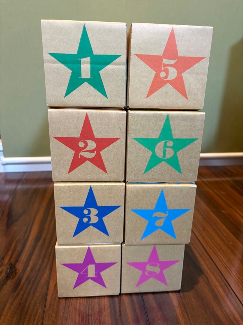 【未使用】ジョジョの奇妙な冒険ジョジョ展2012B2ポスター 1-8部セット