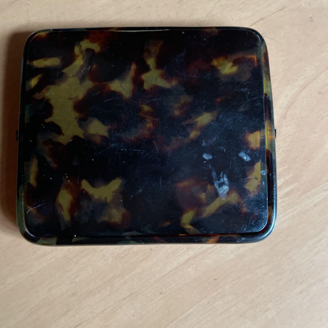 昭和初期のべっ甲の名刺入れ