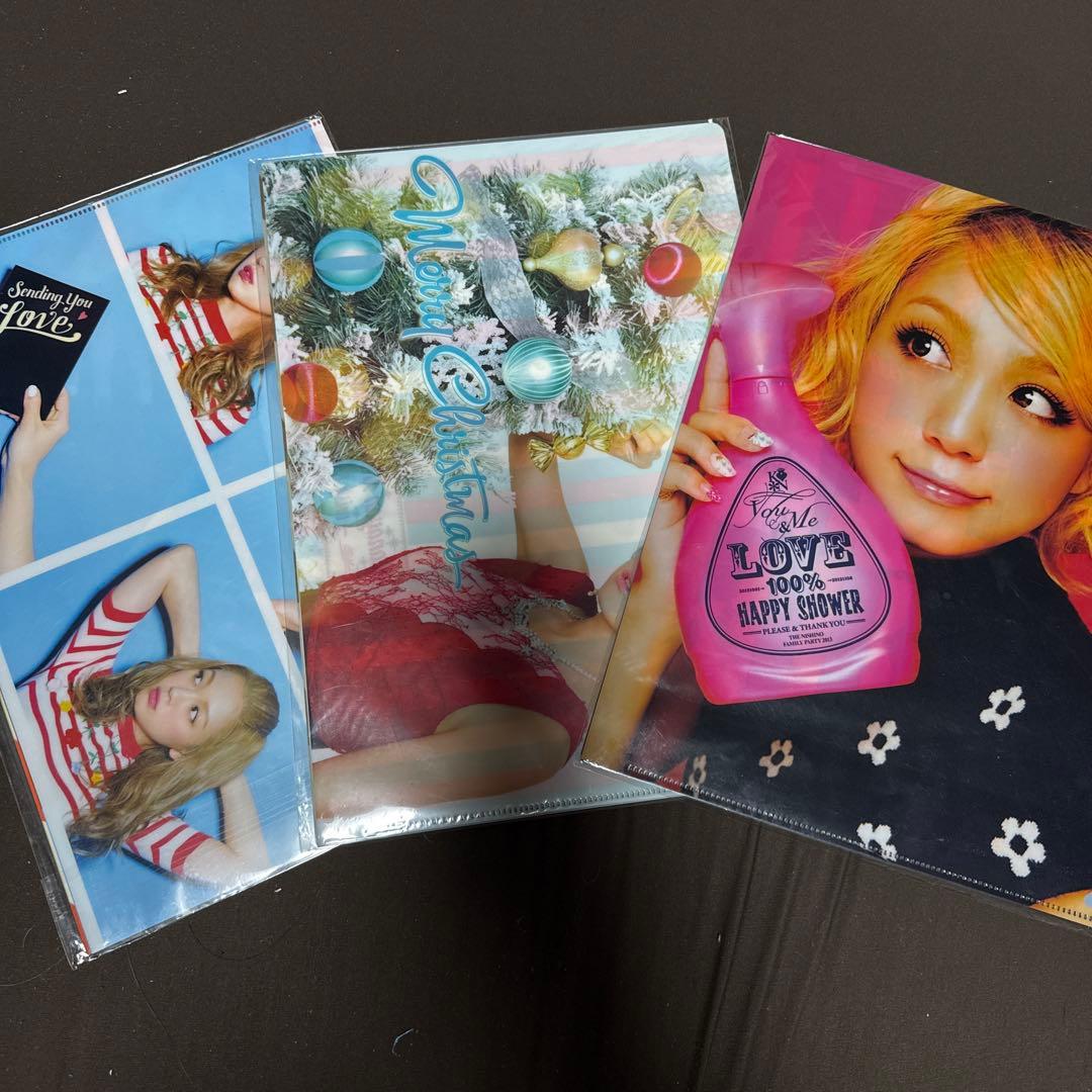 西野カナ クリアファイル 16枚セット バラ2枚 未使用未開封品