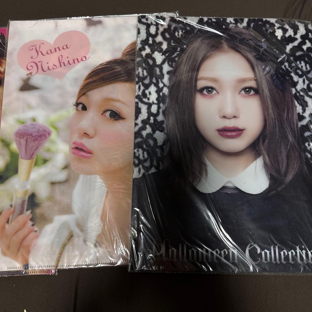 西野カナ クリアファイル 16枚セット バラ2枚 未使用未開封品