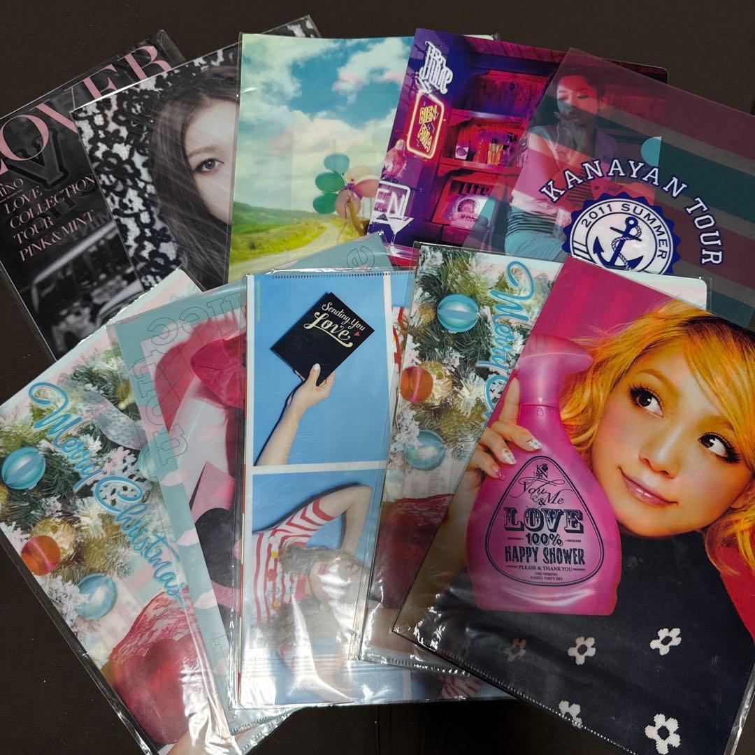 西野カナ クリアファイル 16枚セット バラ2枚 未使用未開封品