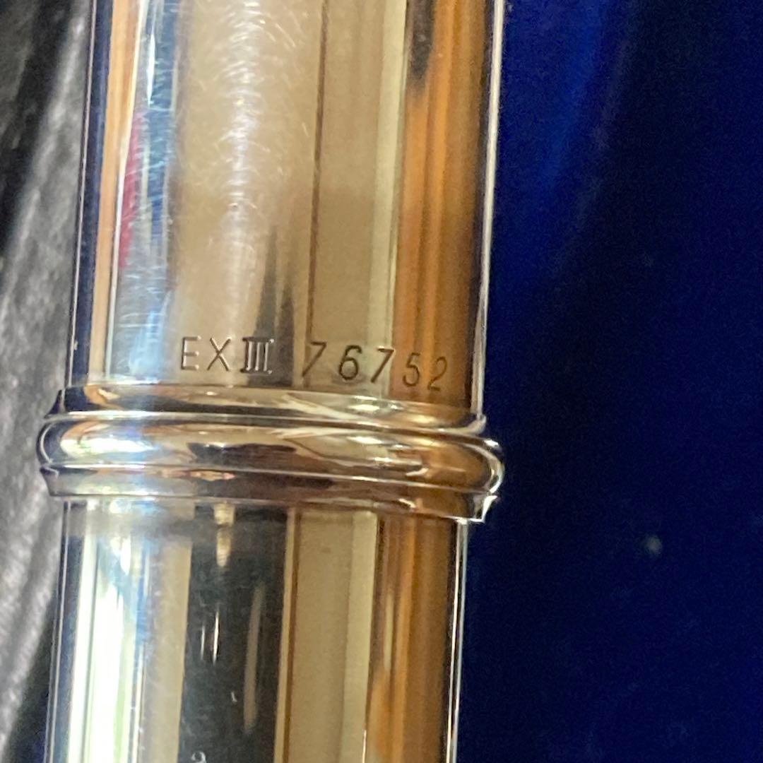 動作保証　ムラマツ　フルート　EXⅢ 76752