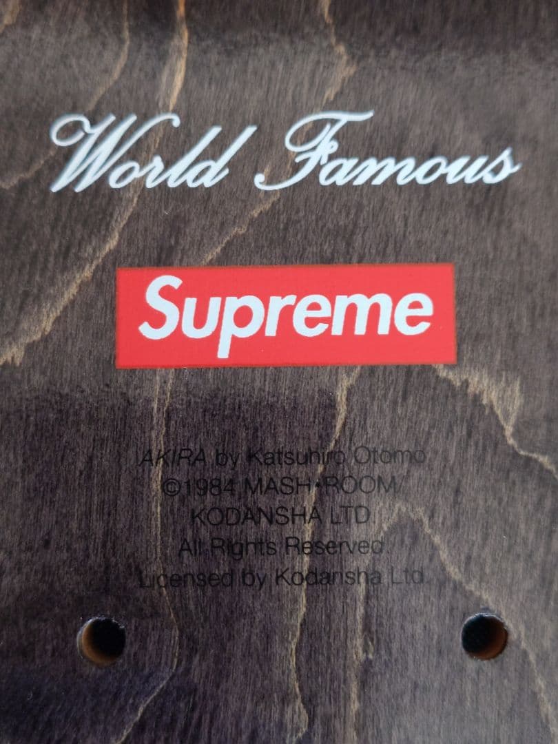 【LOW】Supreme Akira ネオ東京 スケートデッキ 美品