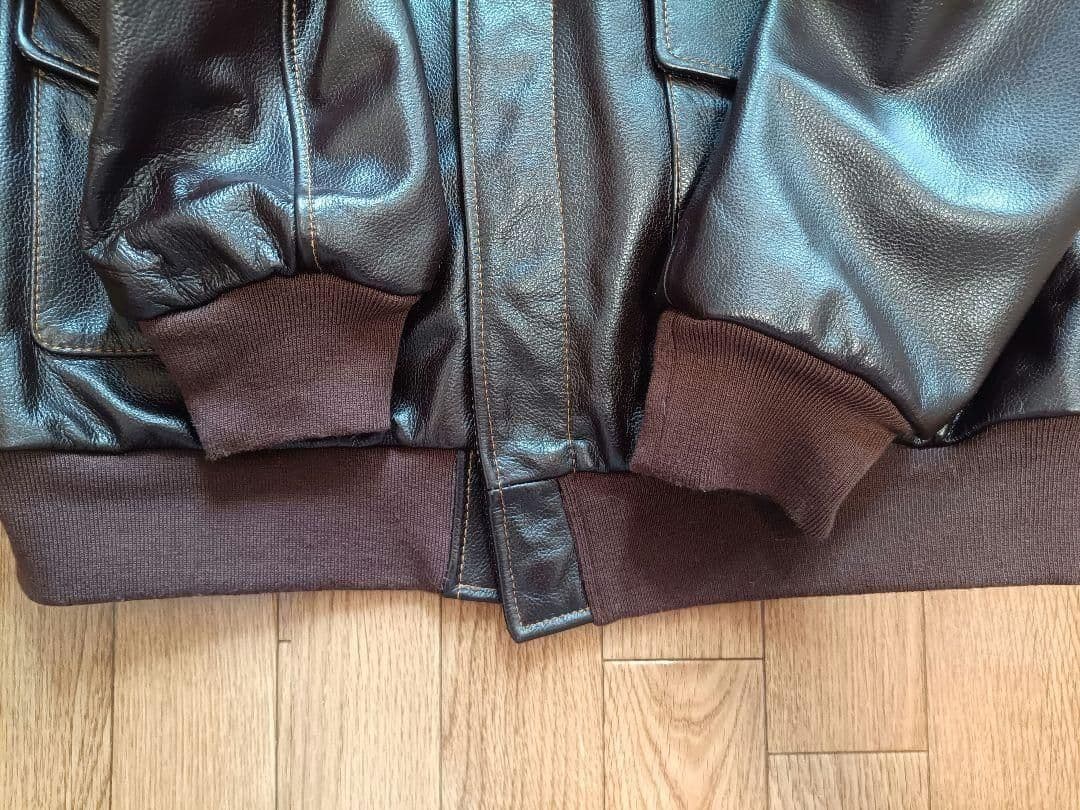 本日限定価格！復刻名作A2 レザージャケット　　シールブラウン　 本革