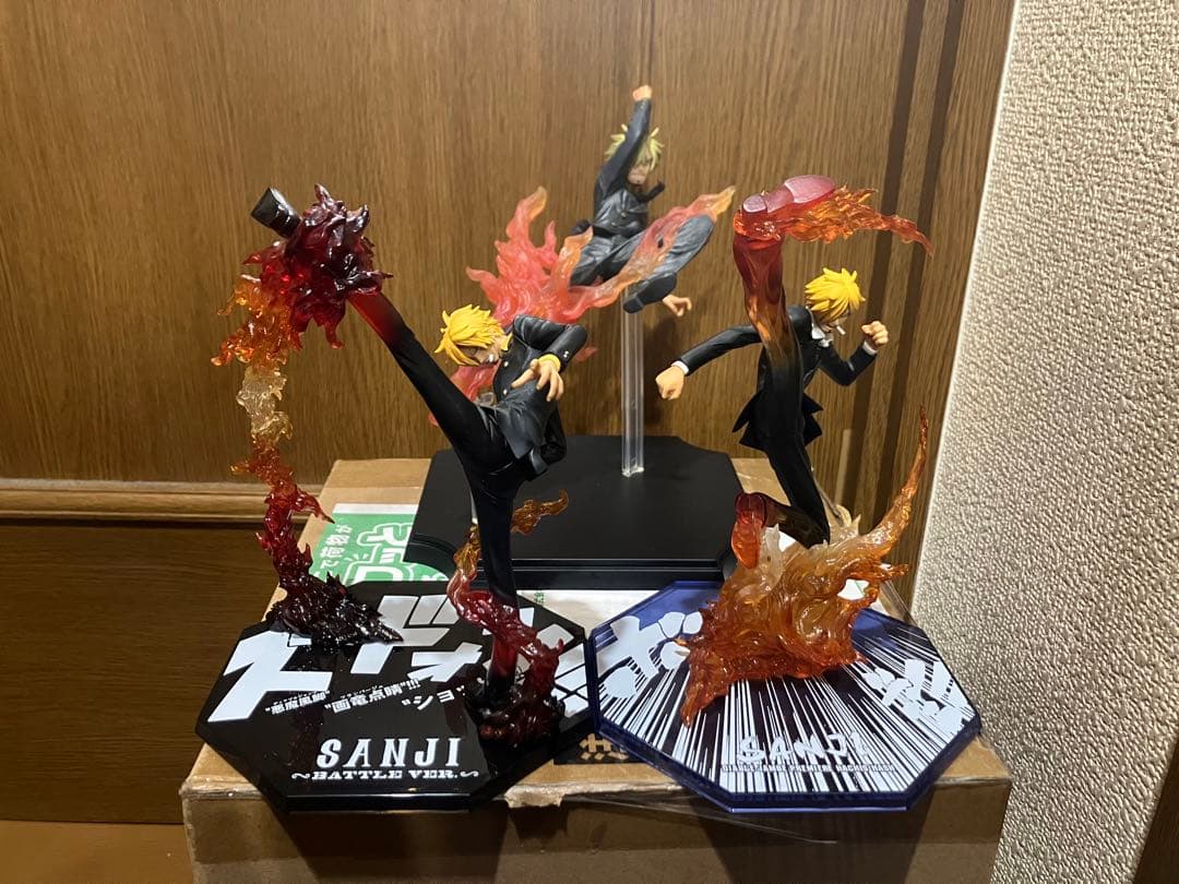 ワンピース サンジ フィギュア3点セット