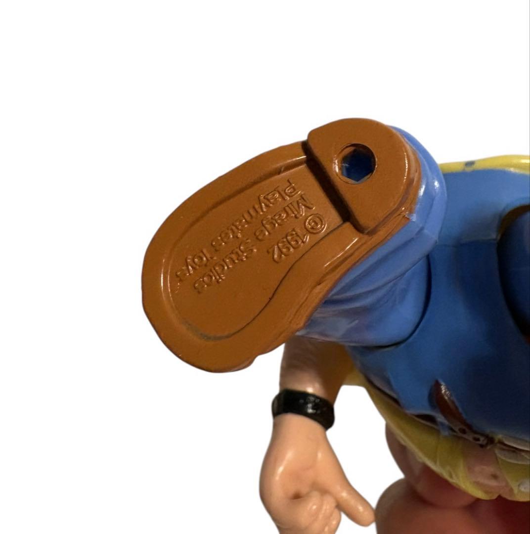 当時物 ヴィンテージ トゥーン タートルズ バーン フィギュア