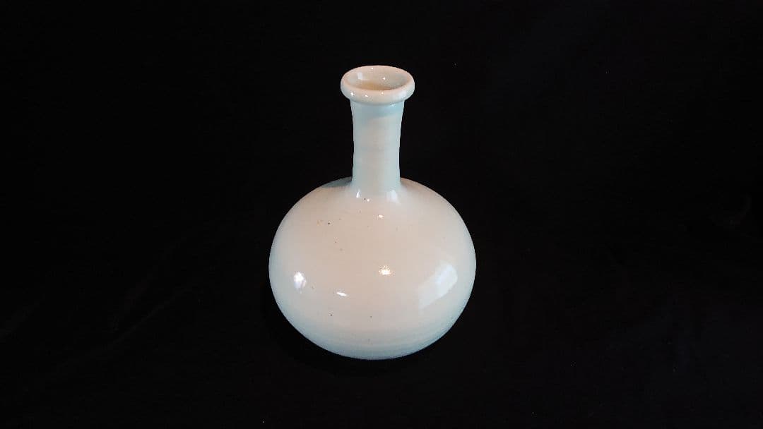 時代物 伊万里 白磁 長頸瓶