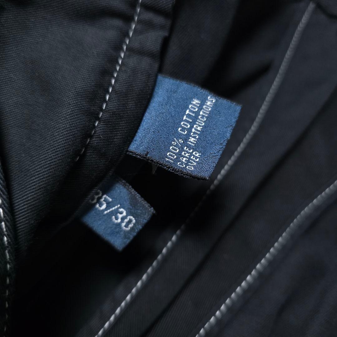 00sPoloByRalphLaurenラルフローレン黒染めANDREWポロチノ