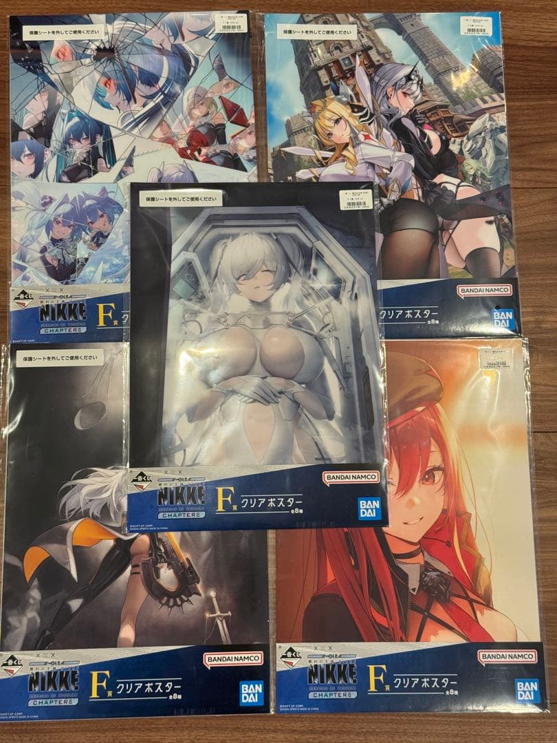 一番くじ 勝利の女神NIKKE 6 B,D賞まとめ販売　下位賞おまけ付き