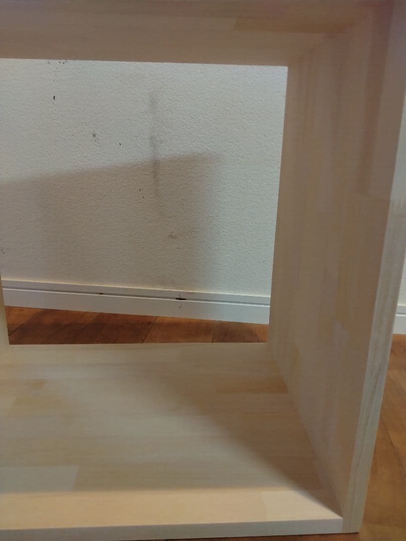 木製　ハンドメイド　オーダー　ロの字　シェルフ　棚　ラック　サイズテーブル