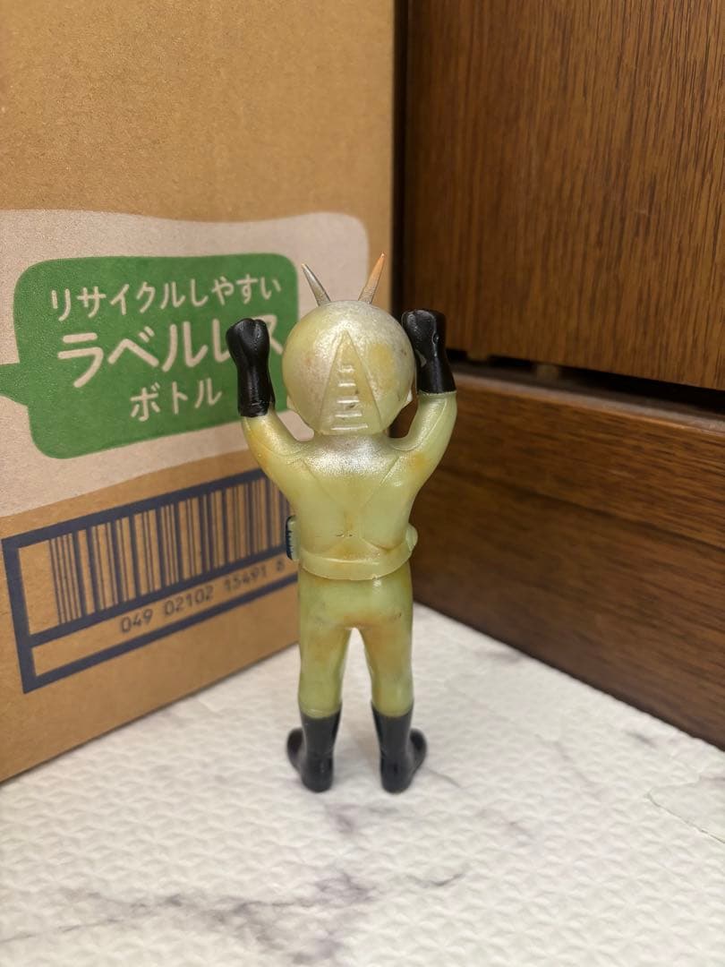 当時物　ポピー　仮面ライダーX ミニソフビ