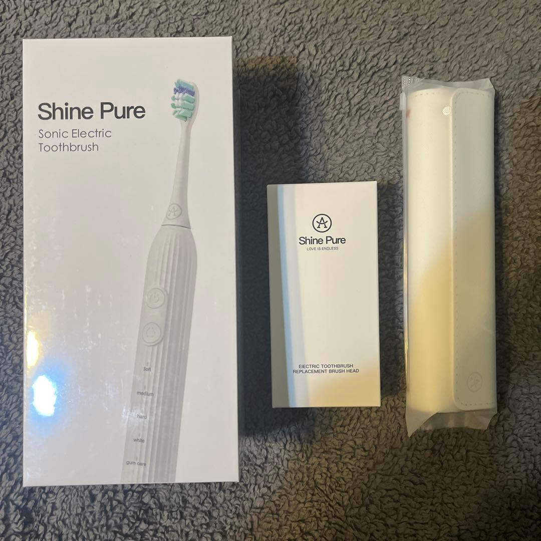 音波振動歯ブラシ セット　シャインピュア