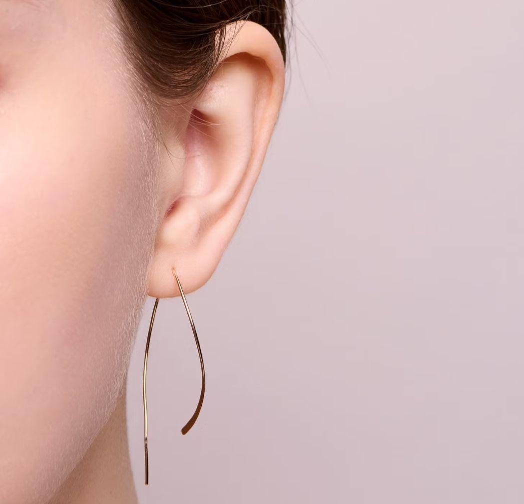 20日までの出品ノジェス ゴールドピアス K10