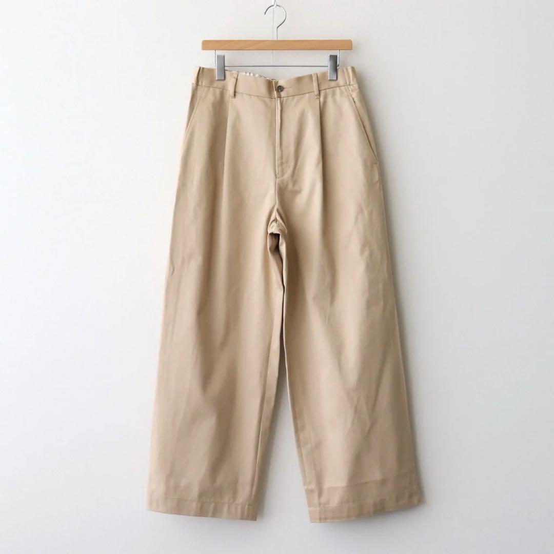 Graphpaper チノパンWide Straight Trousers
