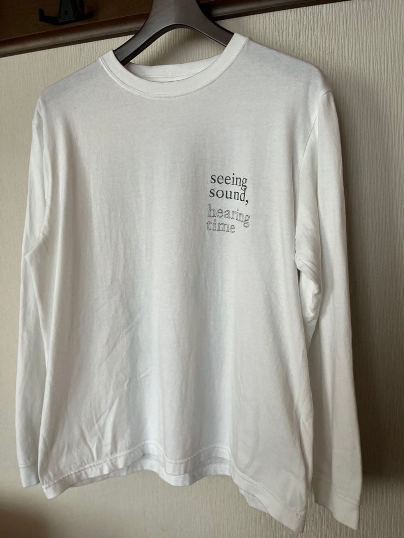 坂本龍一 音を視る時を聴く 長袖Tシャツ（ロンT）Lサイズ