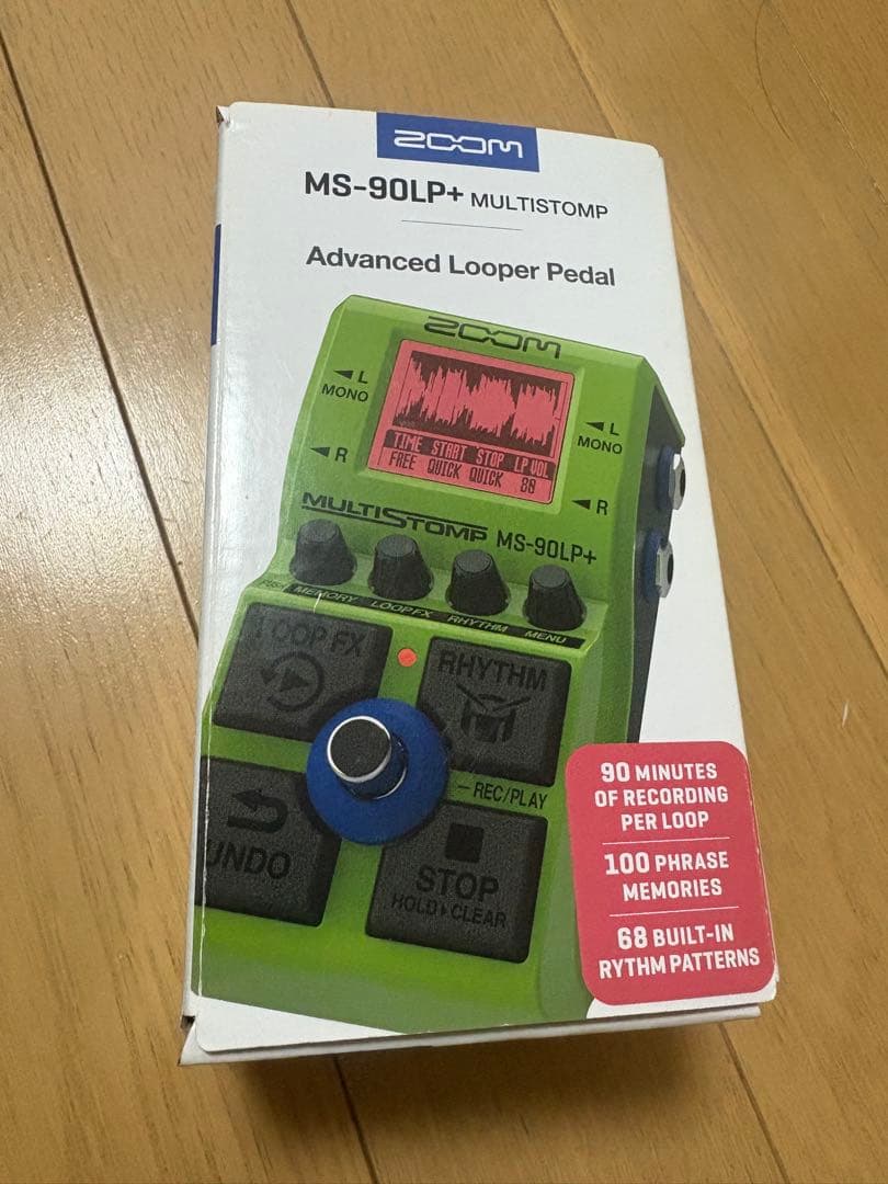 ZOOM MS-90LP+ ルーパー エフェクター ギター ベース用