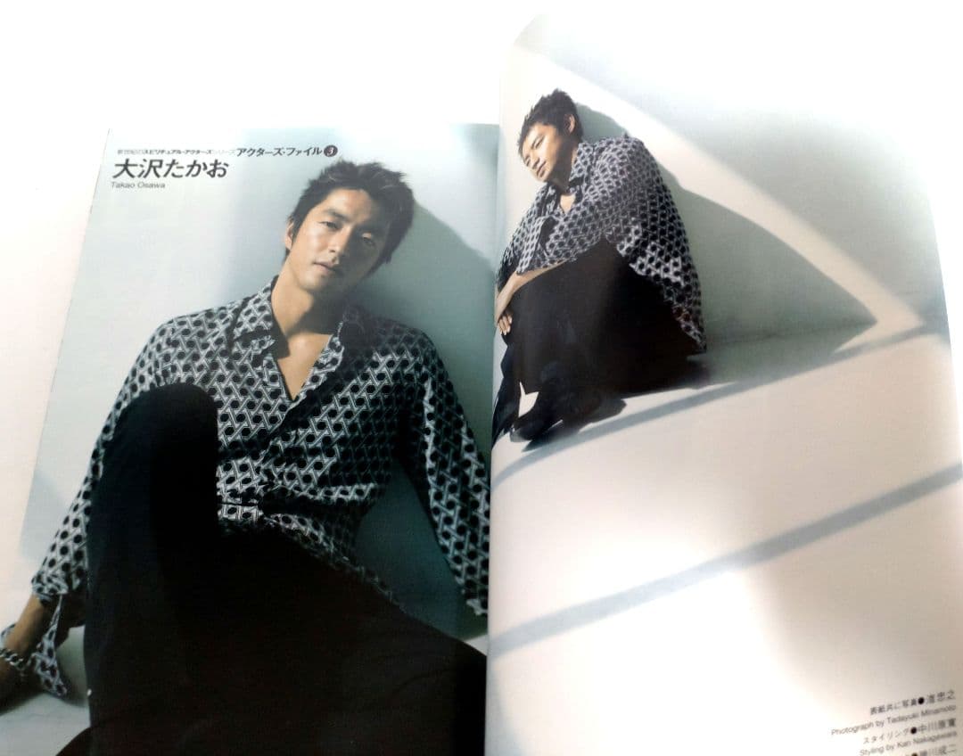 大沢たかお　 公式ファンクラブ クリアファイル　会報誌No.28～No.48他