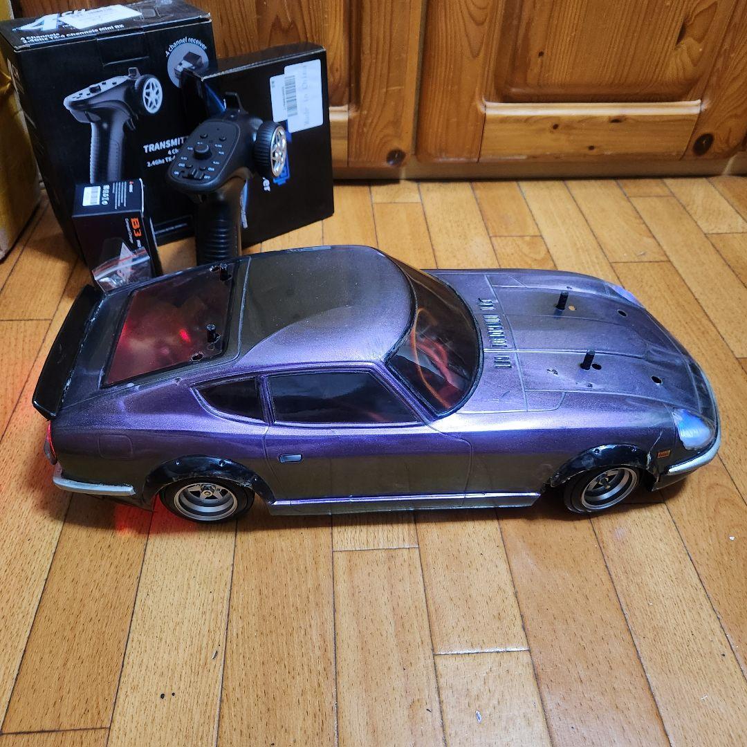 タミヤ ドリフト ラジコン フルセット　TT01　旧車　Z　ボディ　　　tt02