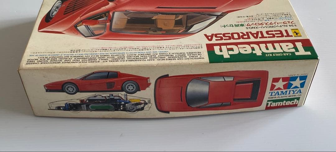 タミヤ　1/24 タムテック RC フェラーリ　テスタロッサ