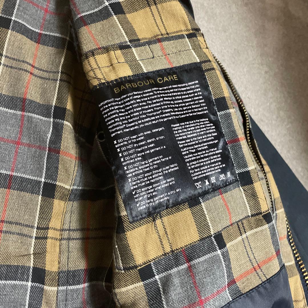 Barbour ブラックジャケット 36\"