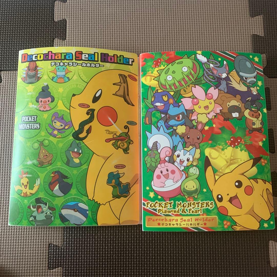ポケモンパンシール375枚、ホルダー2冊