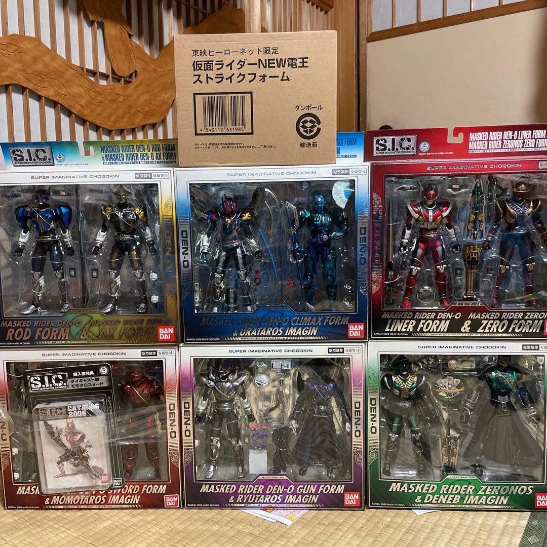 sic  仮面ライダー電王シリーズ　6体セット＋おまけ