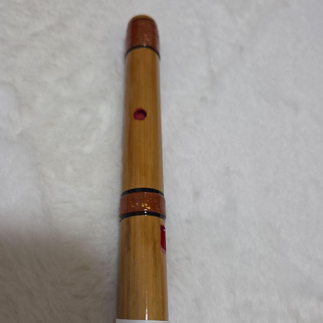 石見神楽を奏でる竹製 篠笛 7-30 父の手作り