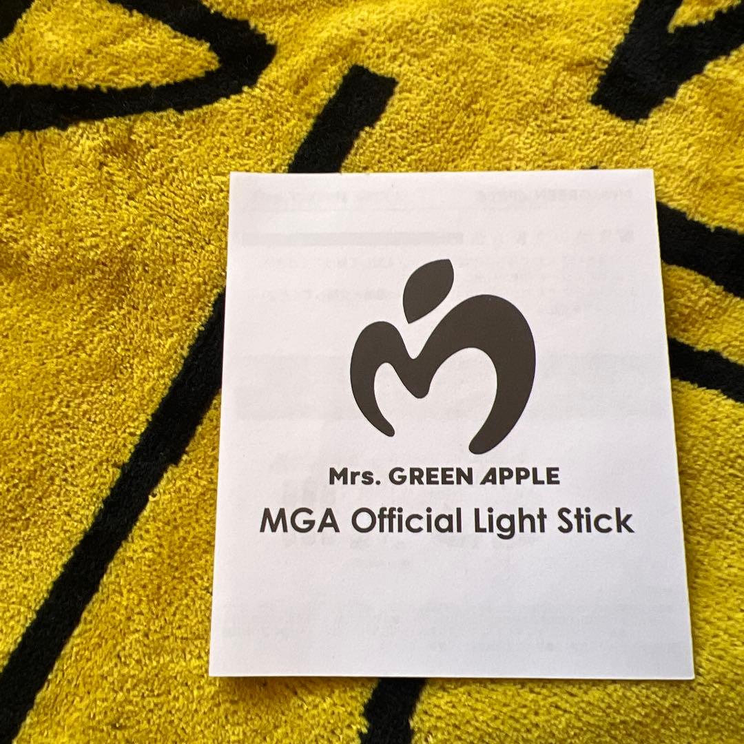 Mrs. GREEN APPLE Light Stick とタオルセット