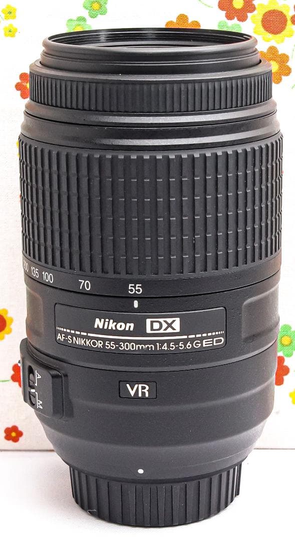 美品 超望遠レンズ！☆Nikon AF-S 55-300mm☆手振れ補正付