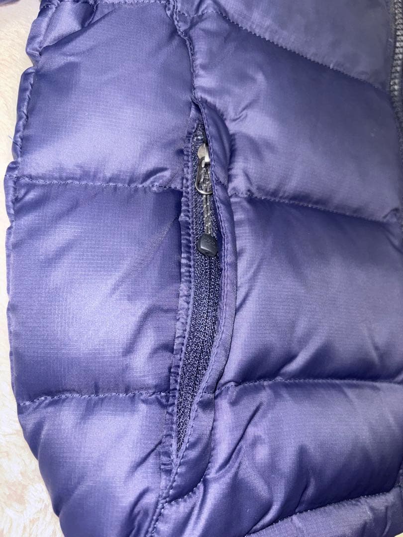 THE NORTH FACE フード付きダウンジャケット ネイビー